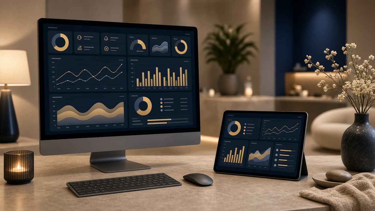 Reklam platformları performans analitiği ekranı